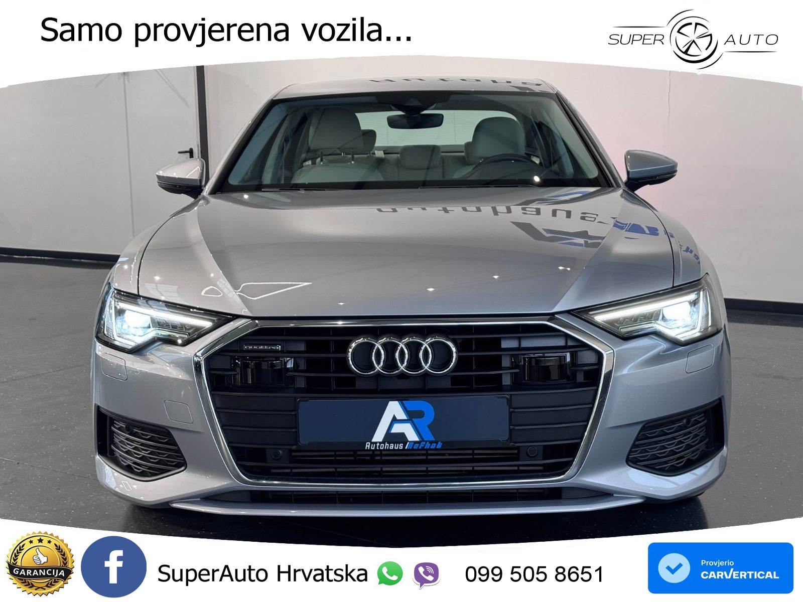 Audi A6 50 TDI V6 (286 KS) quattro tiptronic LED+GR SJED+ACC