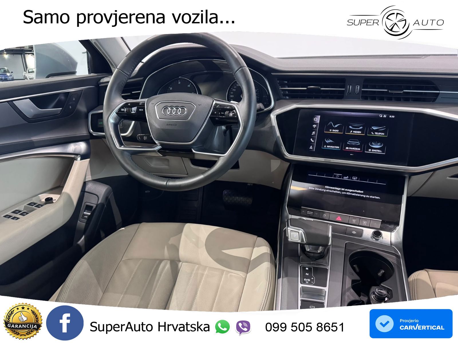Audi A6 50 TDI V6 (286 KS) quattro tiptronic LED+GR SJED+ACC