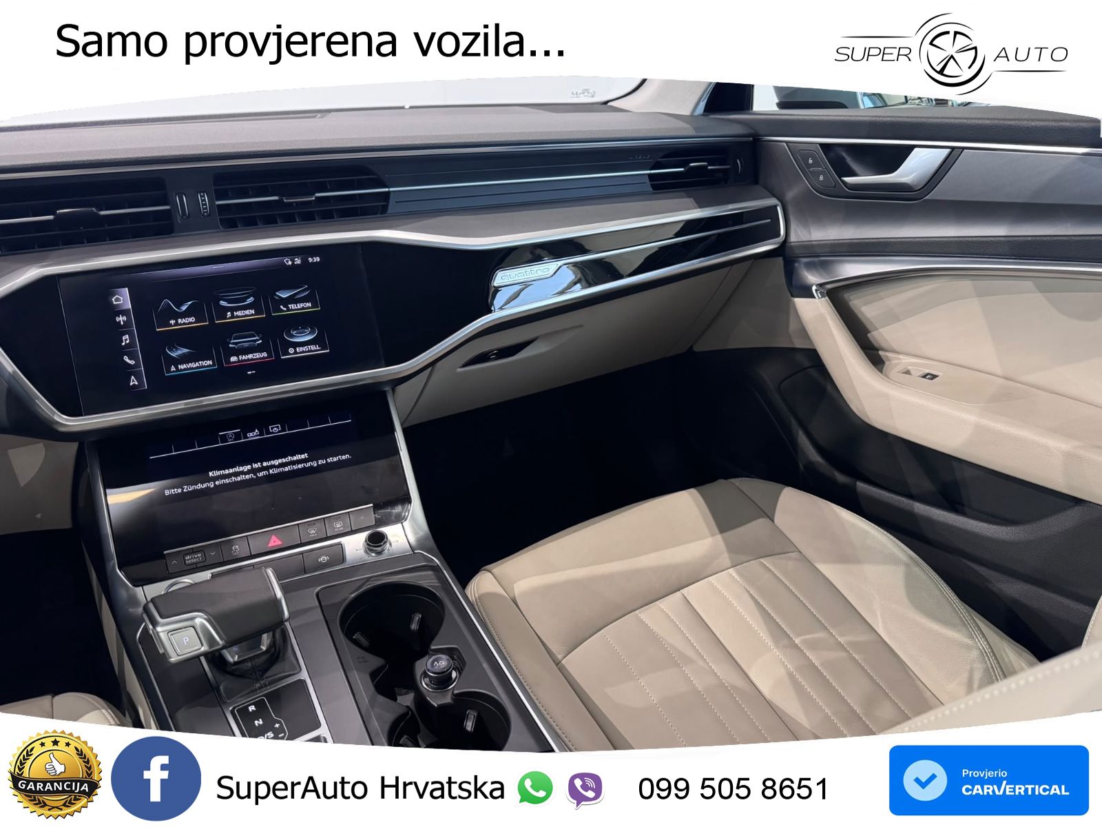 Audi A6 50 TDI V6 (286 KS) quattro tiptronic LED+GR SJED+ACC