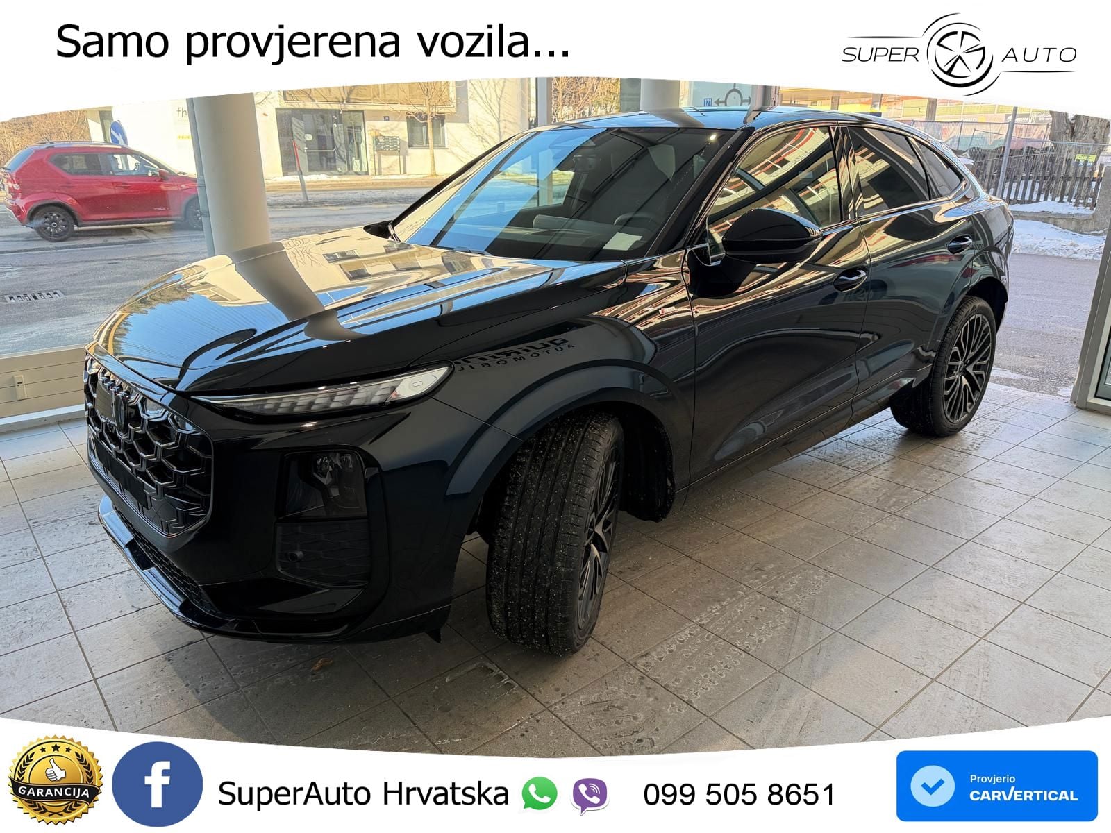 Audi Q3 Sportback 2.0 TDI (150 KS) S tronic S line ACC+HEAD+GR SJED+360+PANO