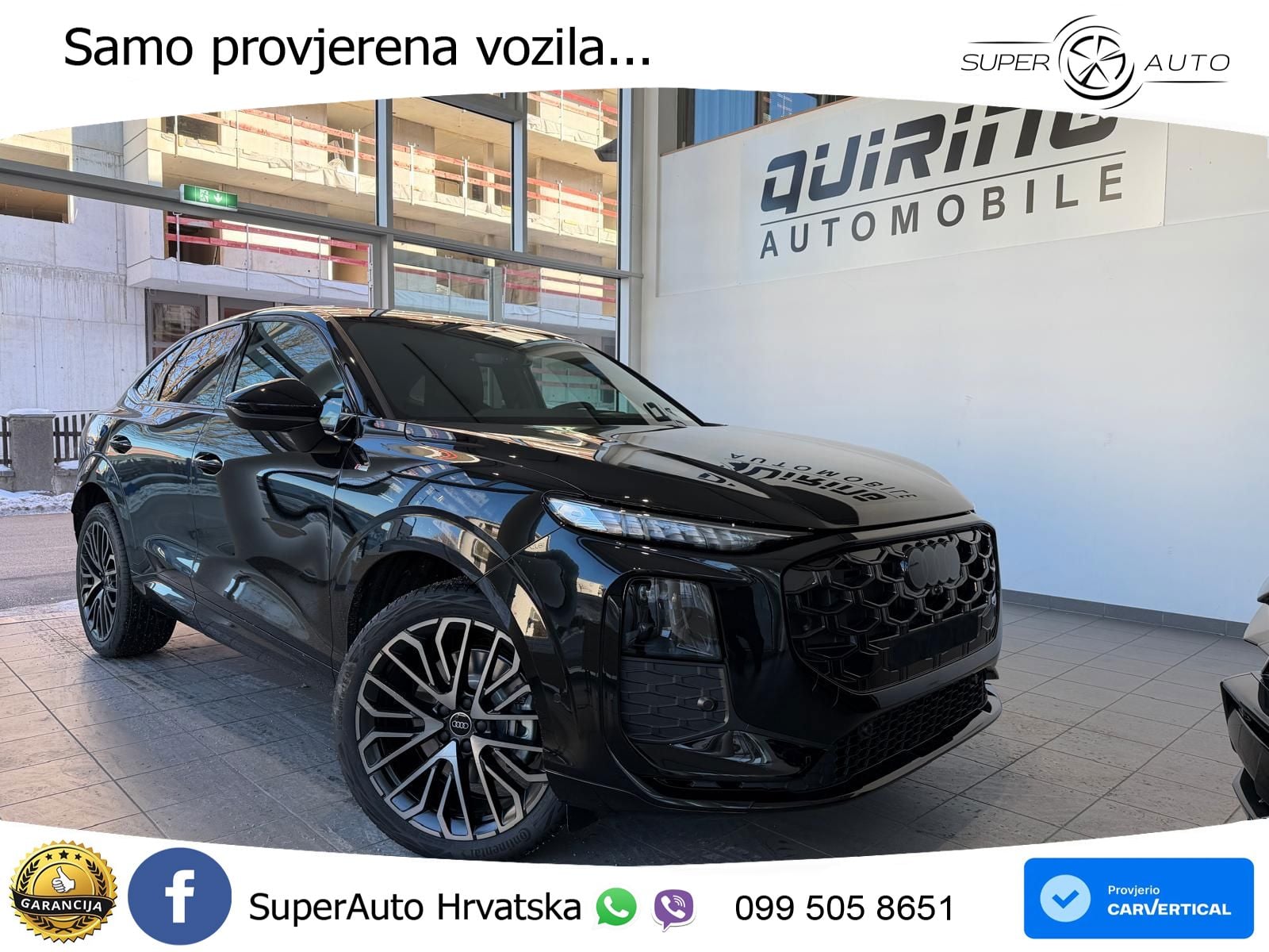 Audi Q3 Sportback 2.0 TDI (150 KS) S tronic S line ACC+HEAD+GR SJED+360+PANO
