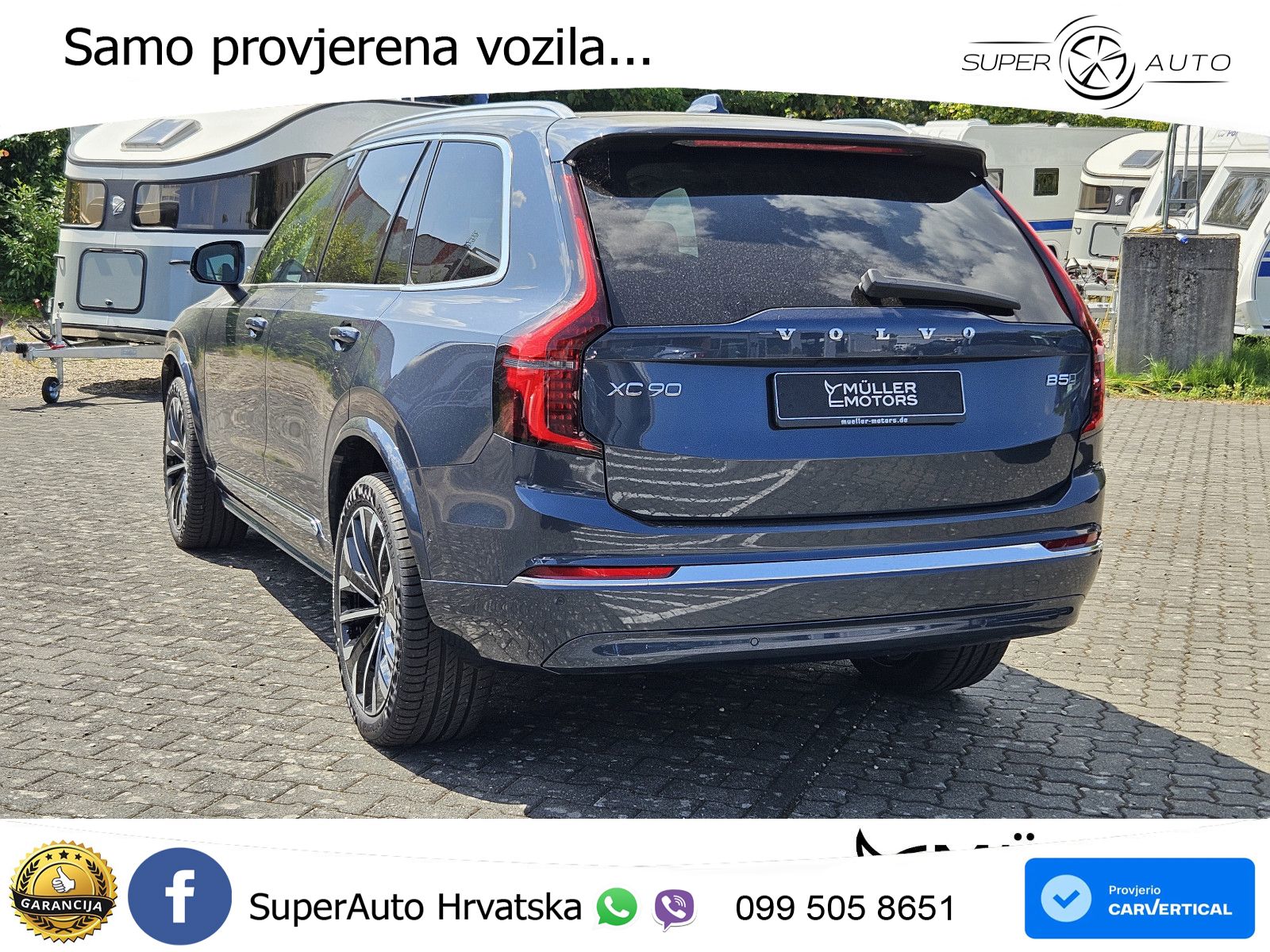 Volvo XC90 2.0 B5 AWD Automatic ACC+HEAD+4xGR SJED+360+PANO