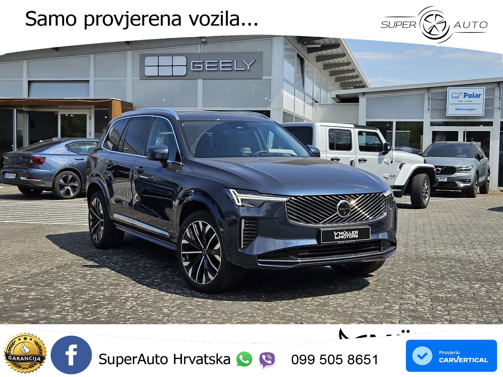 Volvo XC90 2.0 B5 AWD Automatic ACC+HEAD+4xGR SJED+360+PANO