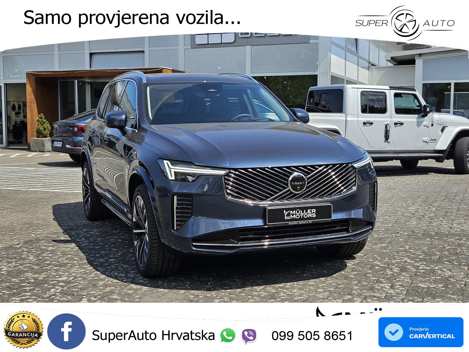 Volvo XC90 2.0 B5 AWD Automatic ACC+HEAD+4xGR SJED+360+PANO