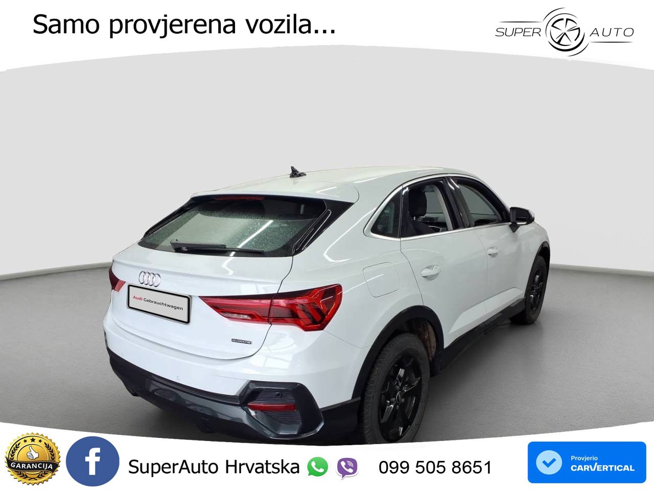 Audi Q3 Sportback 40 TDI (193 KS) quattro S tronic LED+GR SJED+ACC