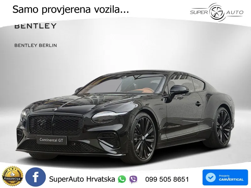 Bentley Continental GT IV 4.0 V8 TFSi (782 KS) AWD DCT LED+GR SJED+ACC