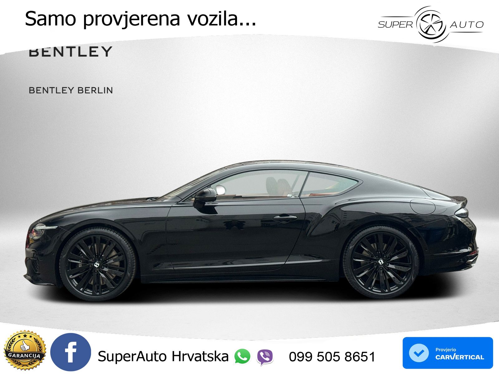 Bentley Continental GT IV 4.0 V8 TFSi (782 KS) AWD DCT LED+GR SJED+ACC