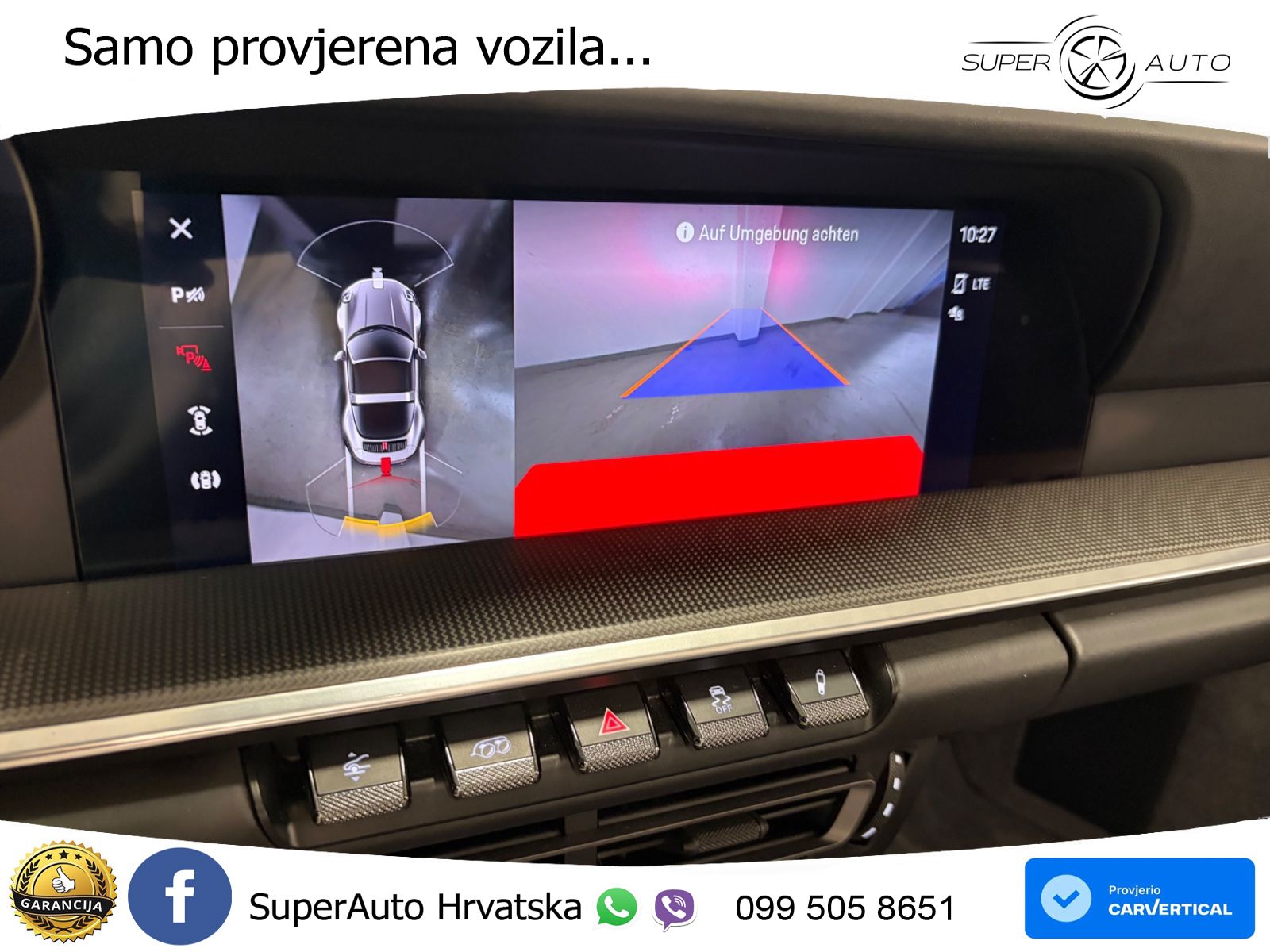 Porsche 911 Targa 4S 3.0 (450 KS) PDK ZRAČNI+ACC+GR SJED+KAM