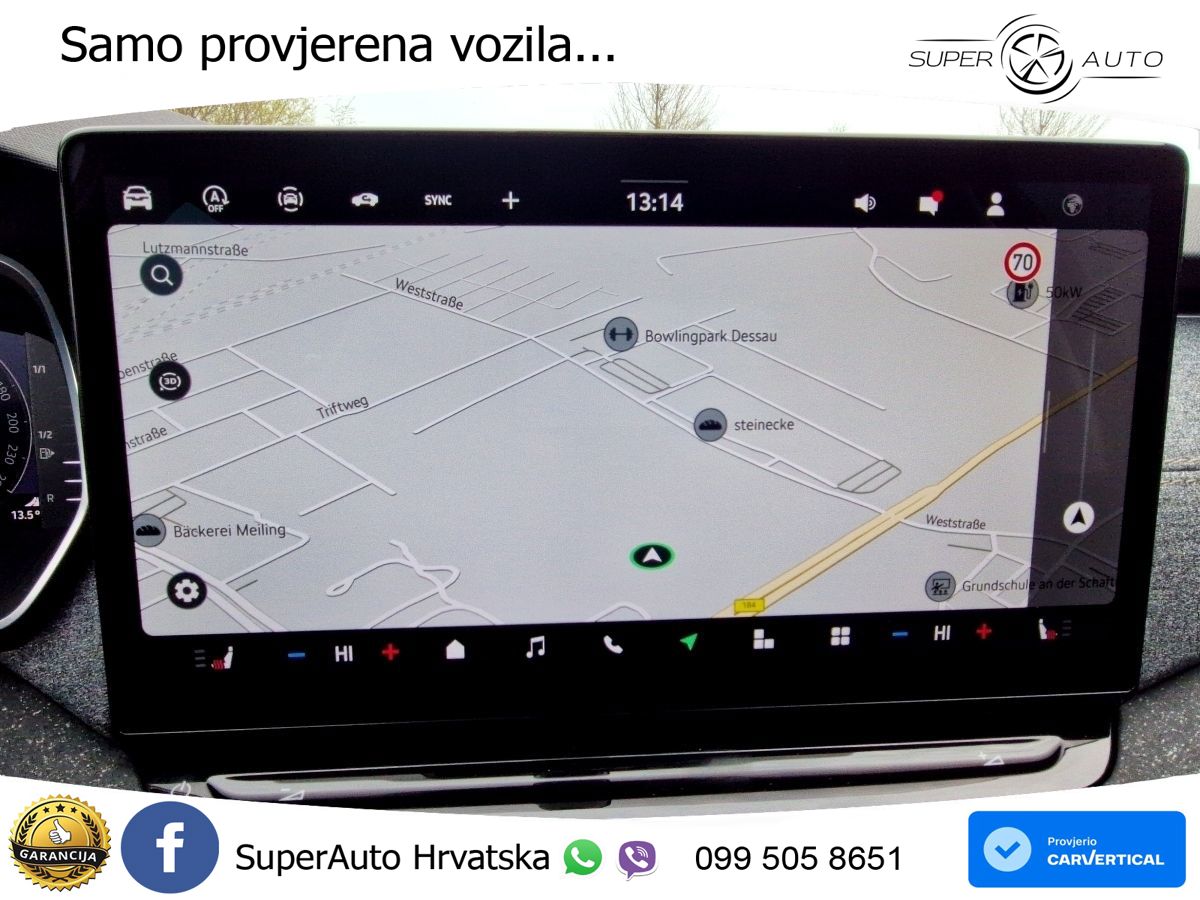 Škoda Octavia Combi 2.0 TDI (150 KS) DSG LED+GR SJED+ACC