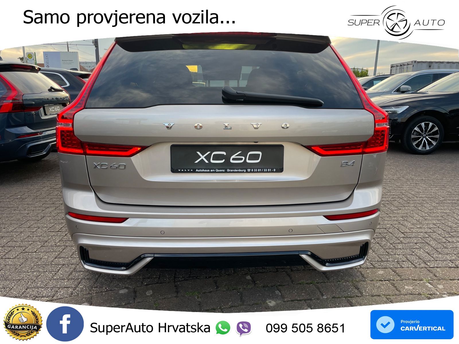 Volvo XC60 B4 Benzin FWD Geartronic LED+GR SJED+ACC