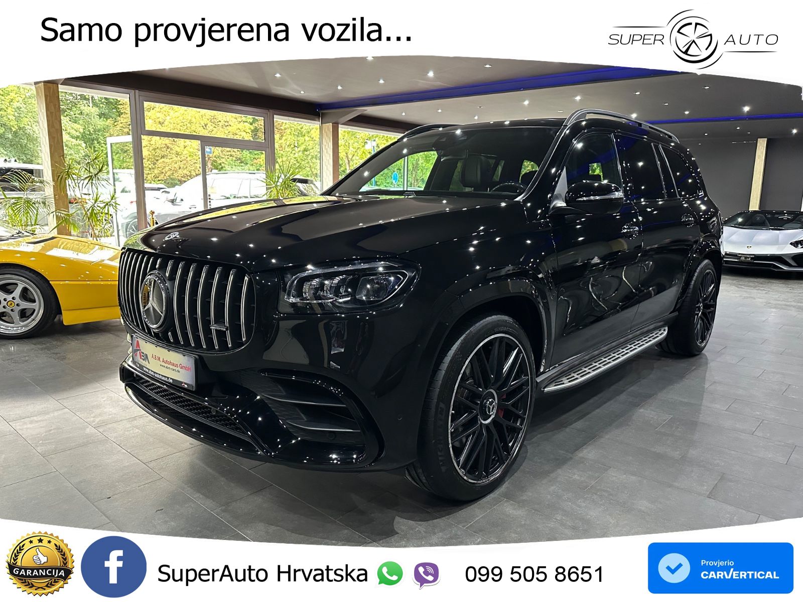 Mercedes-Benz GLS AMG GLS 63 V8 EQ Boost 4MATIC+ TCT ACC+HEAD+4xGR SJED+360+PANO