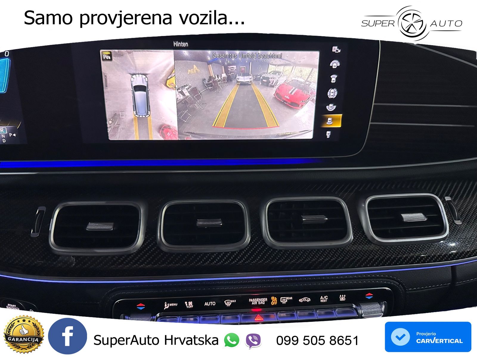 Mercedes-Benz GLS AMG GLS 63 V8 EQ Boost 4MATIC+ TCT ACC+HEAD+4xGR SJED+360+PANO