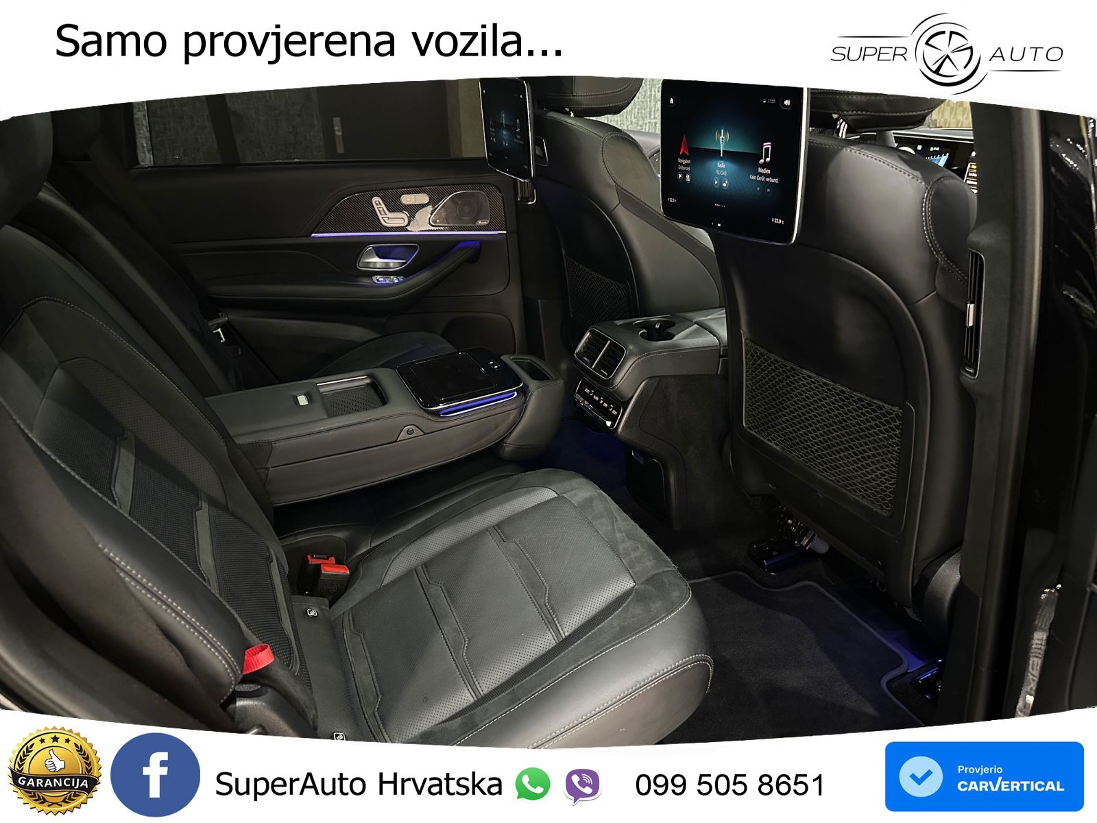 Mercedes-Benz GLS AMG GLS 63 V8 EQ Boost 4MATIC+ TCT ACC+HEAD+4xGR SJED+360+PANO