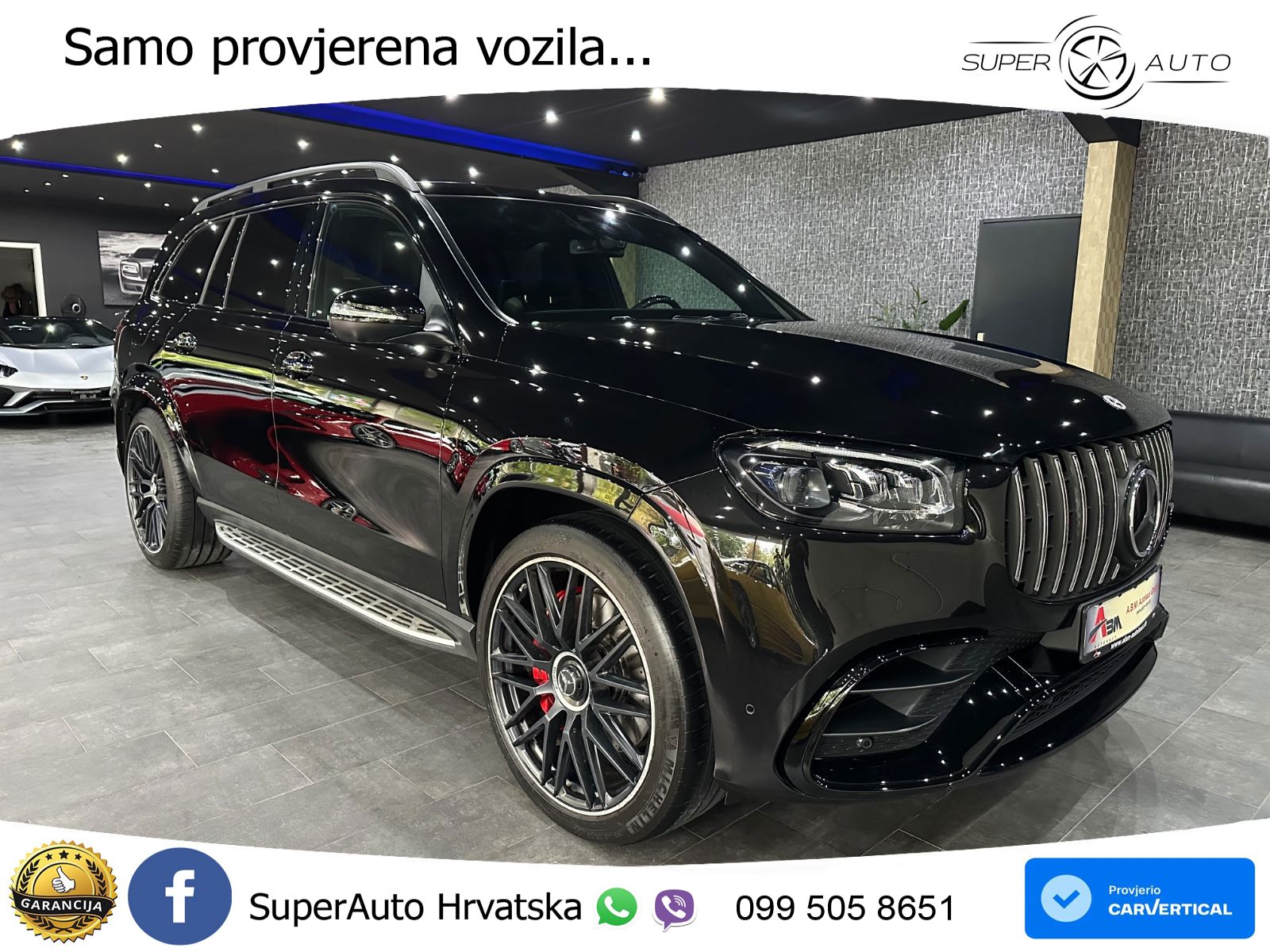 Mercedes-Benz GLS AMG GLS 63 V8 EQ Boost 4MATIC+ TCT ACC+HEAD+4xGR SJED+360+PANO
