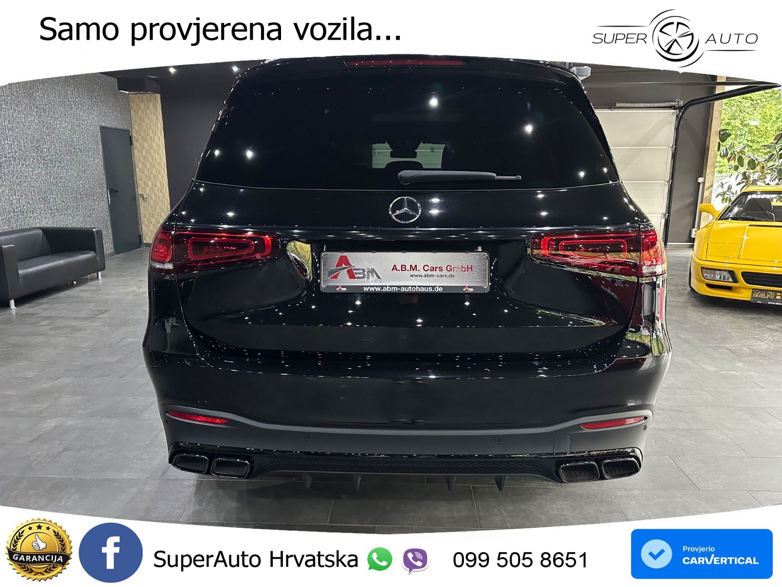 Mercedes-Benz GLS AMG GLS 63 V8 EQ Boost 4MATIC+ TCT ACC+HEAD+4xGR SJED+360+PANO
