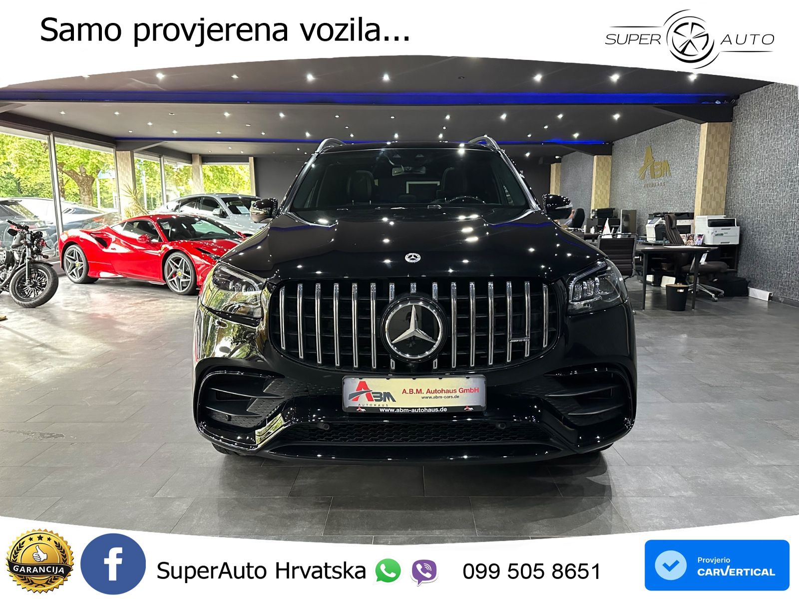 Mercedes-Benz GLS AMG GLS 63 V8 EQ Boost 4MATIC+ TCT ACC+HEAD+4xGR SJED+360+PANO