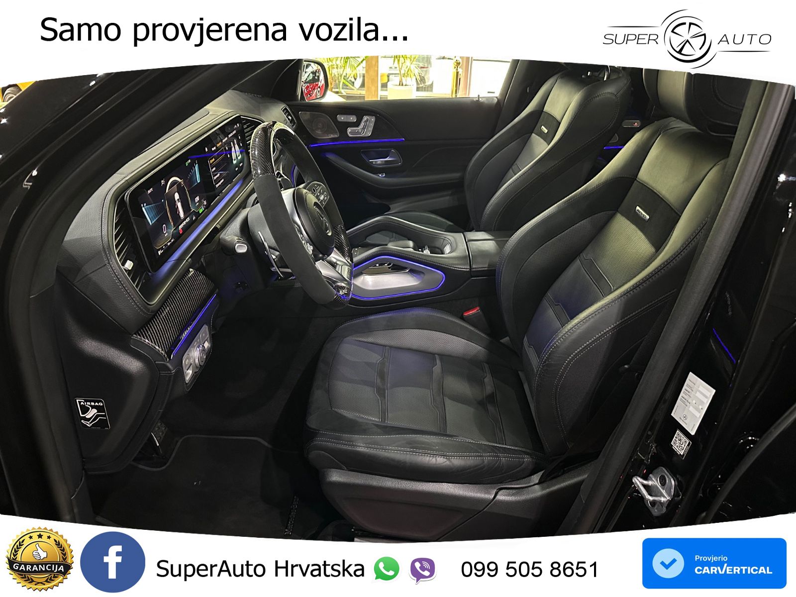 Mercedes-Benz GLS AMG GLS 63 V8 EQ Boost 4MATIC+ TCT ACC+HEAD+4xGR SJED+360+PANO