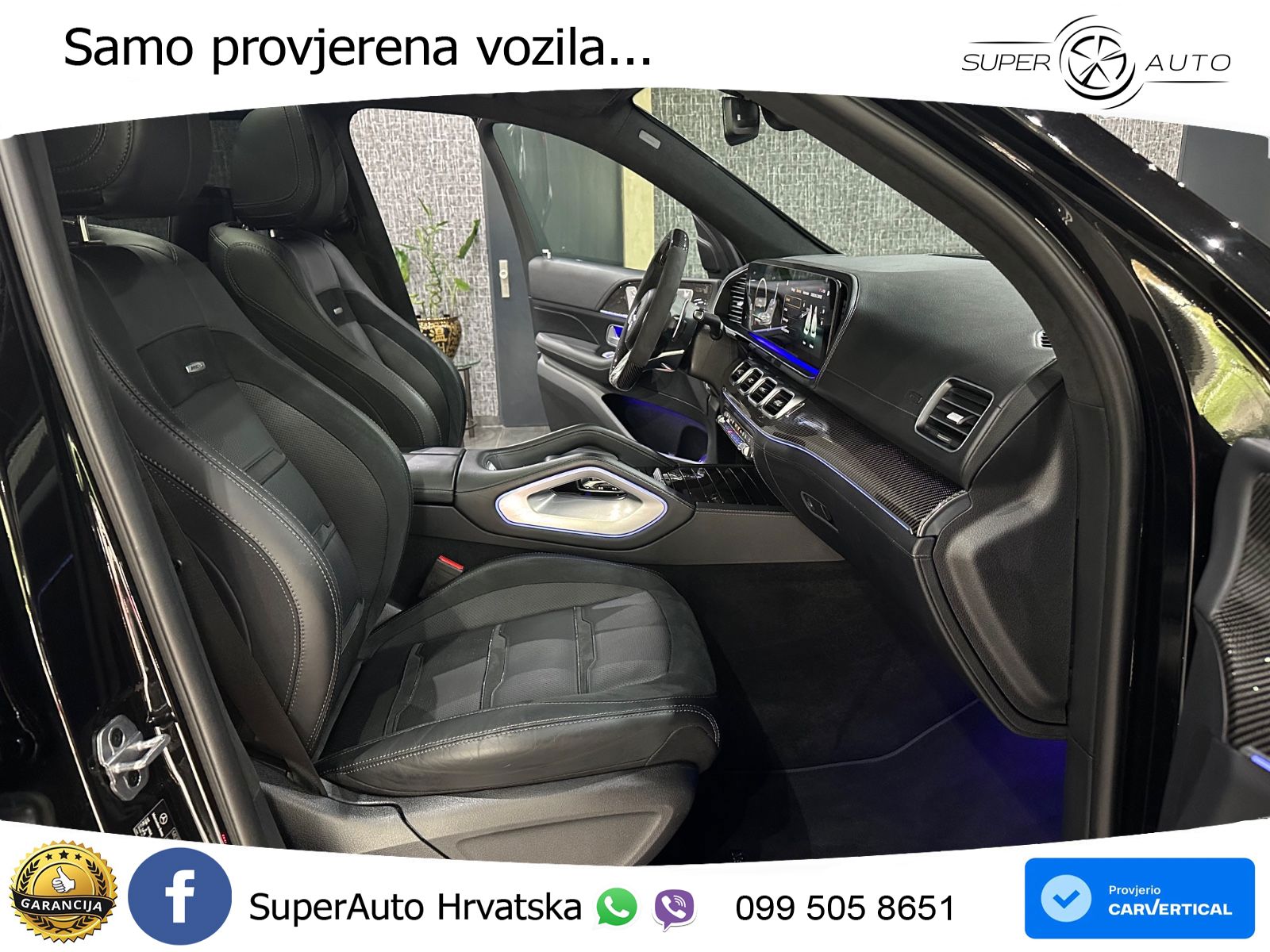 Mercedes-Benz GLS AMG GLS 63 V8 EQ Boost 4MATIC+ TCT ACC+HEAD+4xGR SJED+360+PANO