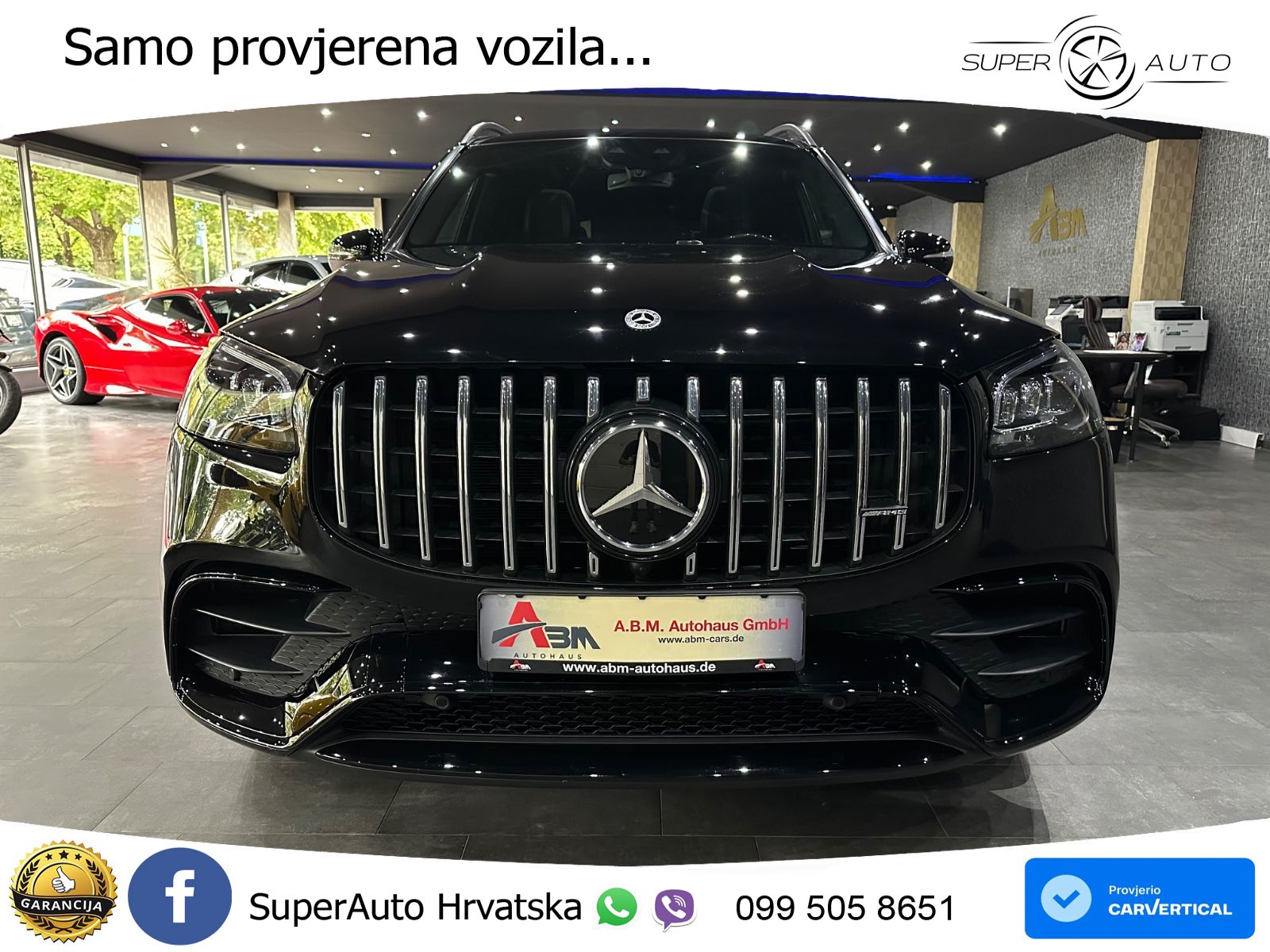 Mercedes-Benz GLS AMG GLS 63 V8 EQ Boost 4MATIC+ TCT ACC+HEAD+4xGR SJED+360+PANO