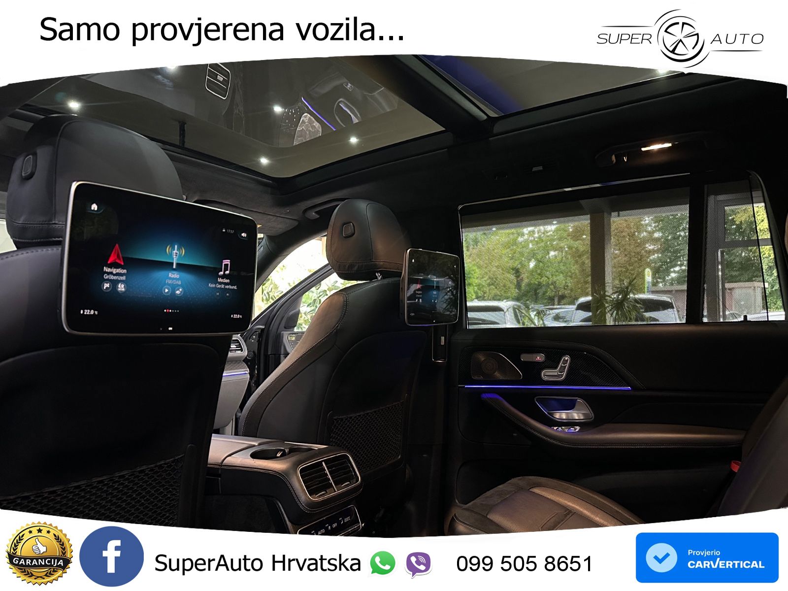 Mercedes-Benz GLS AMG GLS 63 V8 EQ Boost 4MATIC+ TCT ACC+HEAD+4xGR SJED+360+PANO