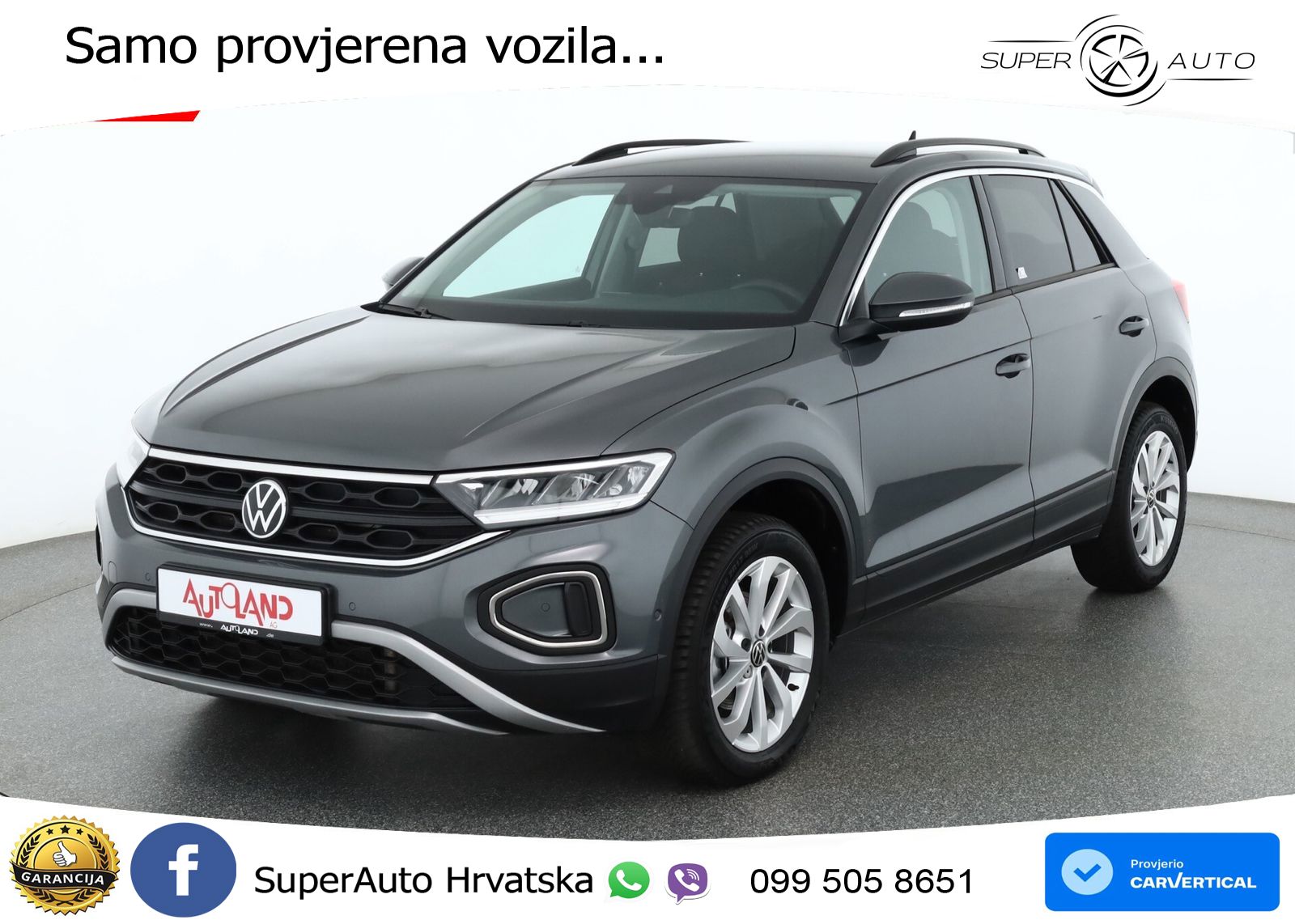 Volkswagen T-Roc 1.5 TSI (150 KS) DSG LED+GR SJED+ACC