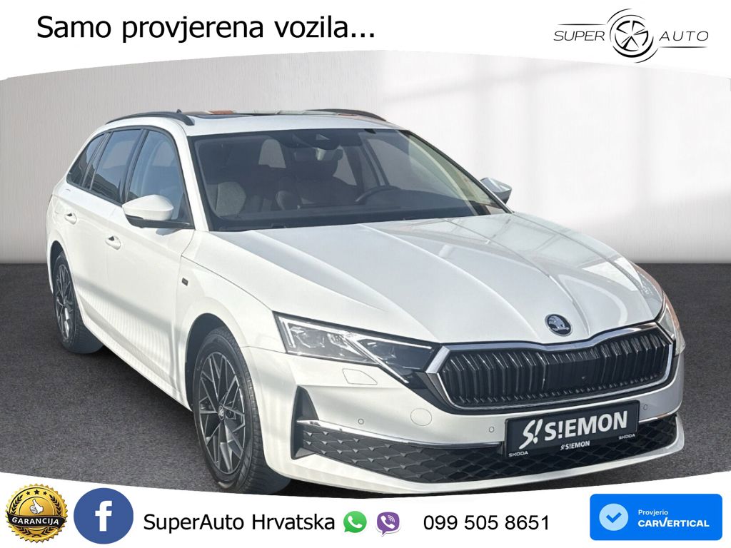 Škoda Octavia Combi 2.0 TDI (150 KS) DSG LED+GR SJED+ACC