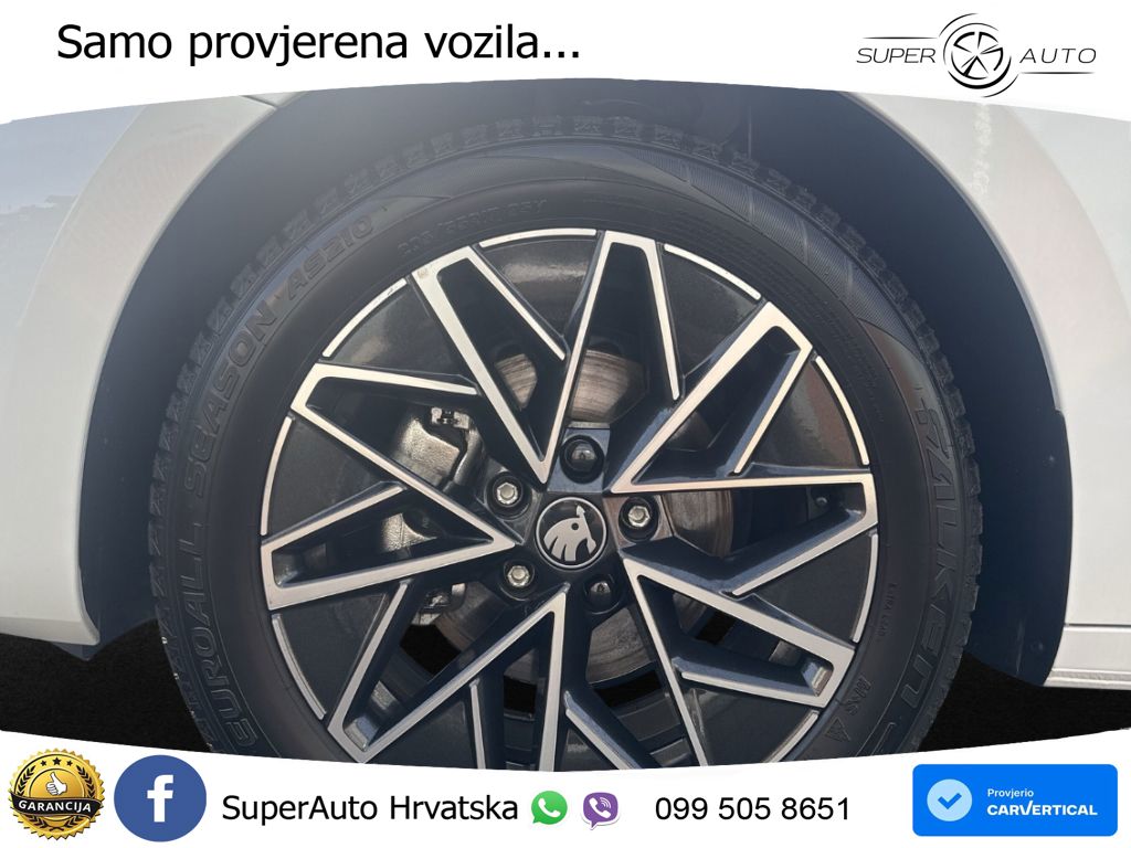 Škoda Octavia Combi 2.0 TDI (150 KS) DSG LED+GR SJED+ACC