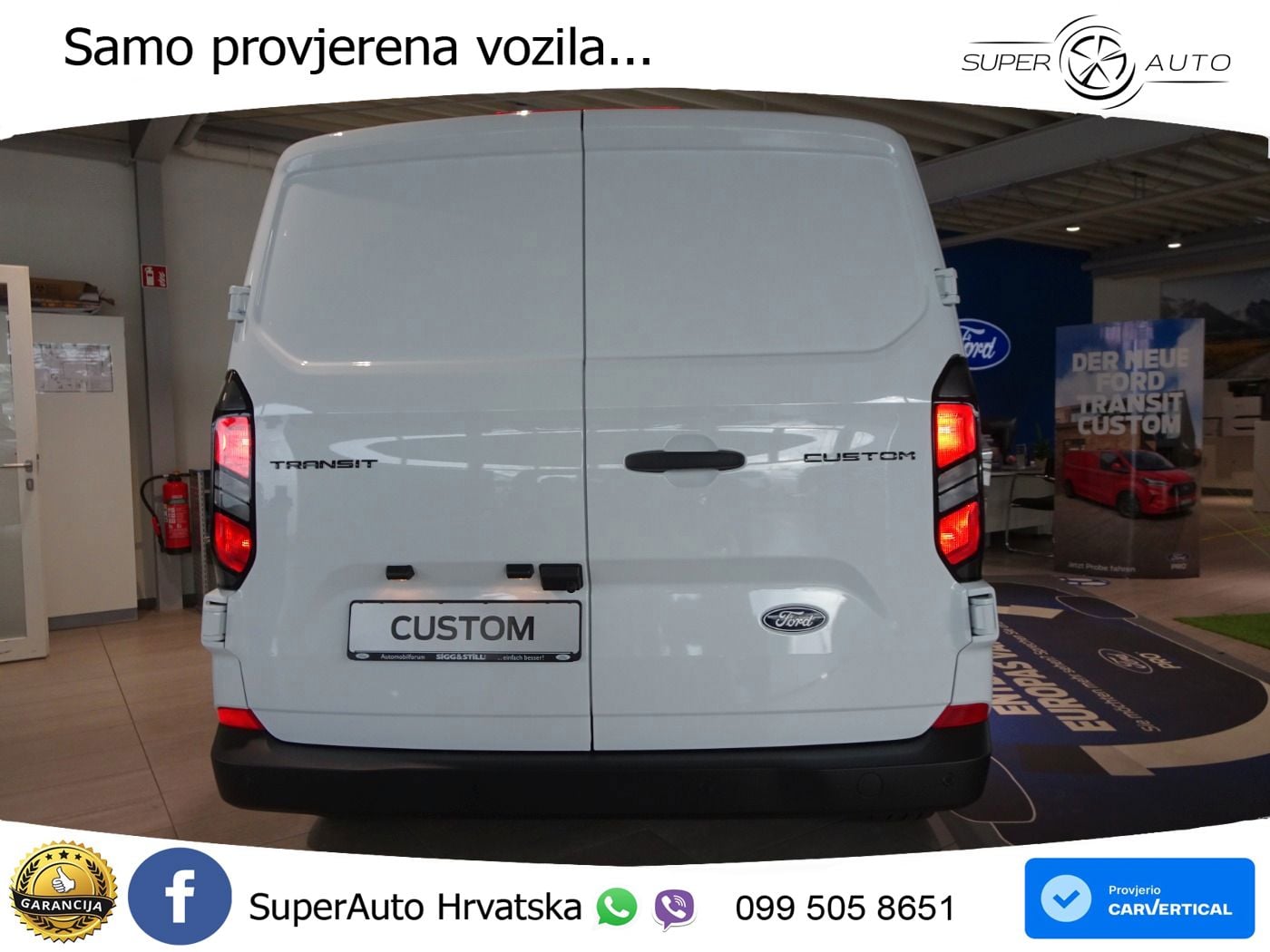 Ford Transit Custom Kasten Trend 320 L2 LED*CAM*PDC 150 KS