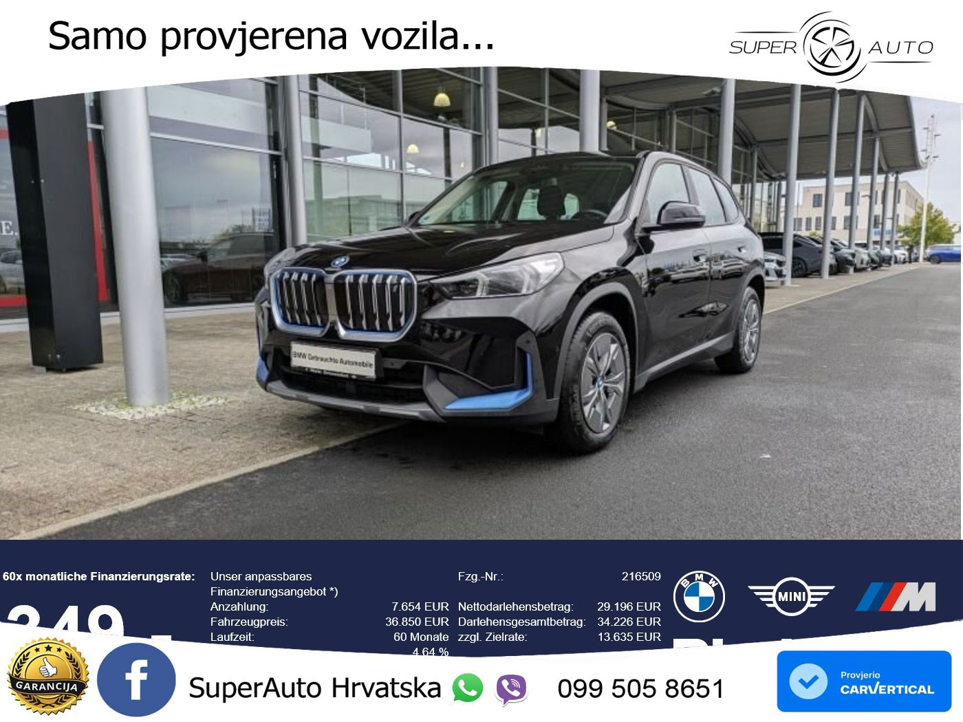 BMW iX1 68 kWh (313 KS) xDrive30