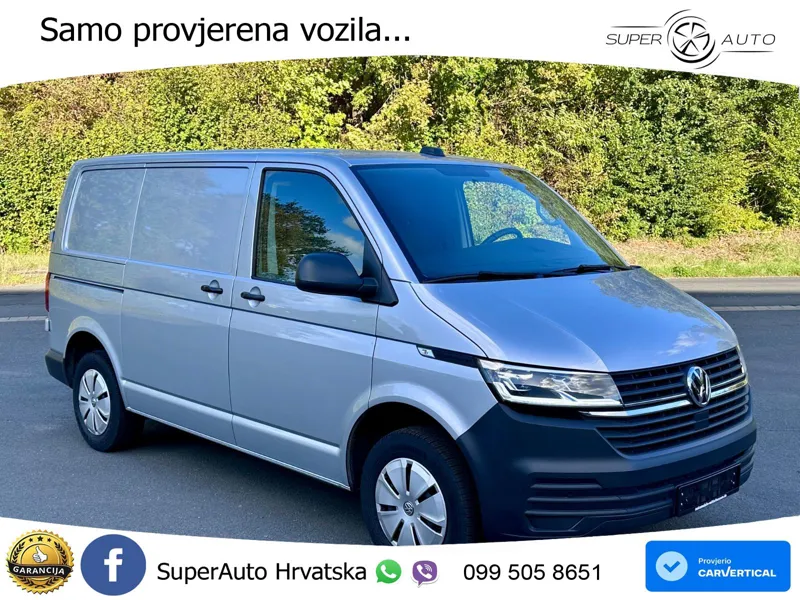 Volkswagen T6.1 Transporter Kasten Aut. Klima Flügeltüren 150 KS