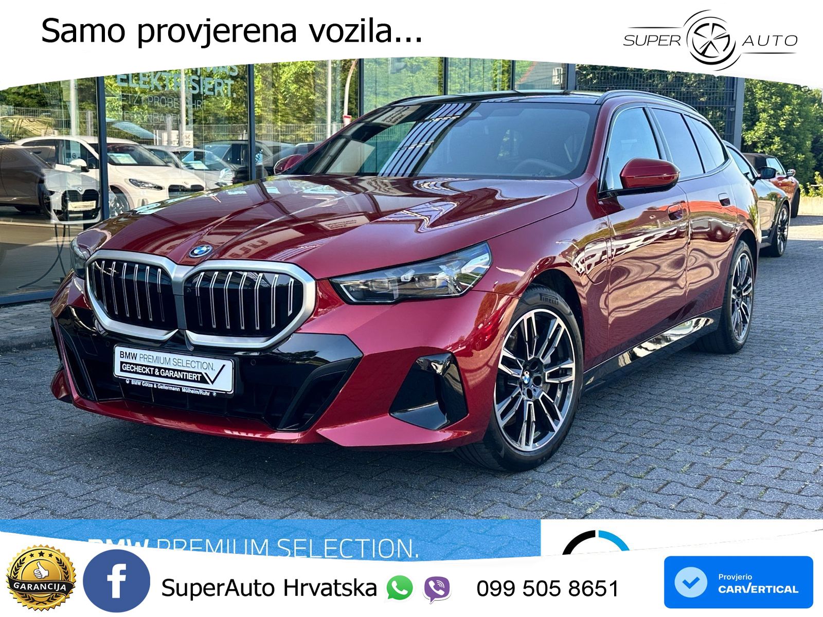 BMW 550e Touring (489 KS) xDrive Steptronic M Sport LED+GR SJED+ACC