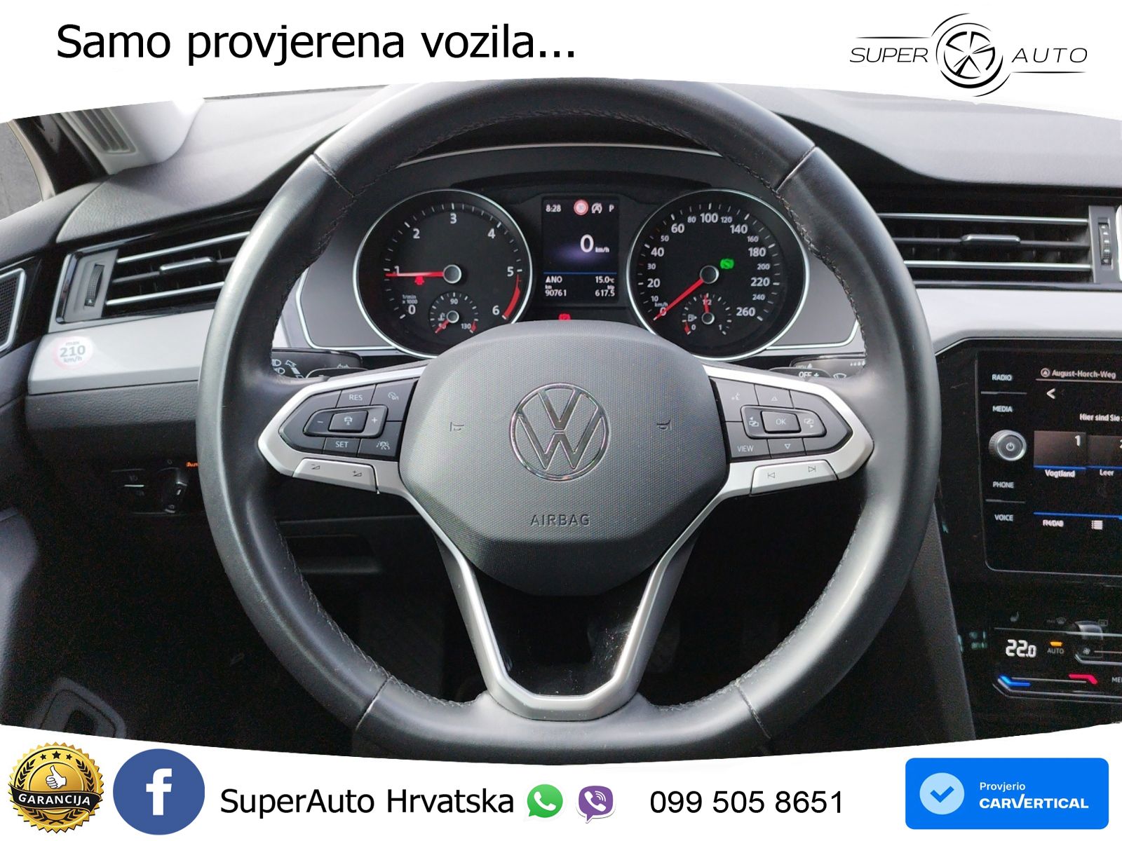 Volkswagen Passat Variant 2.0 TDI (150 KS) DSG Business LED+GR SJED+ACC