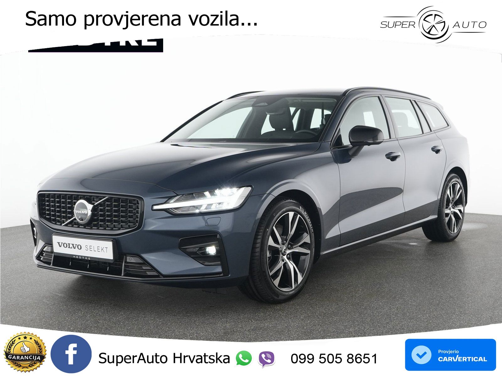 Volvo V60 2.0 B4 Benzin DCT LED+GR SJED+ACC