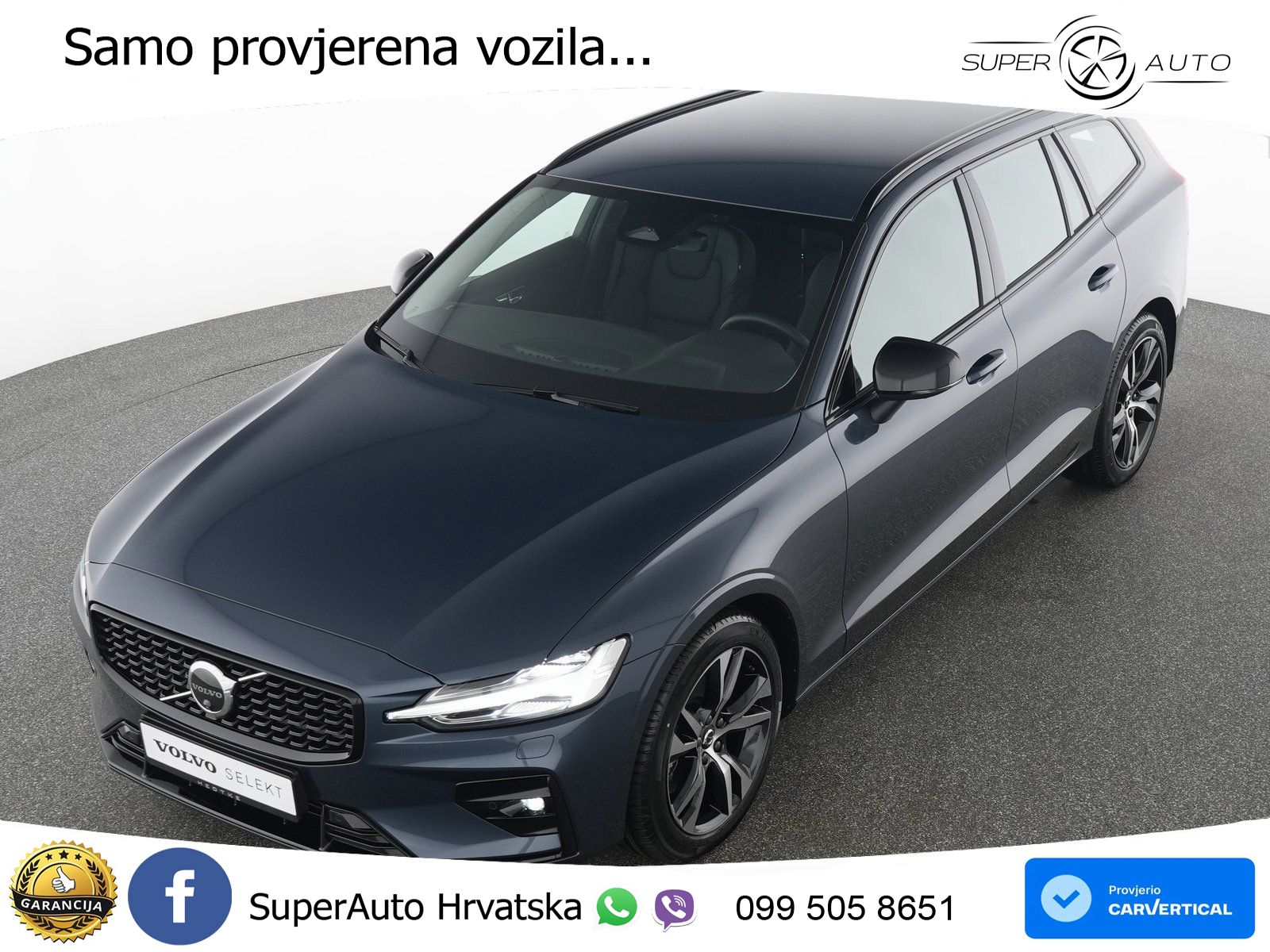Volvo V60 2.0 B4 Benzin DCT LED+GR SJED+ACC