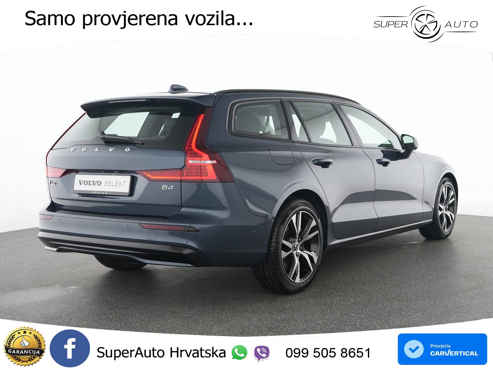 Volvo V60 2.0 B4 Benzin DCT LED+GR SJED+ACC