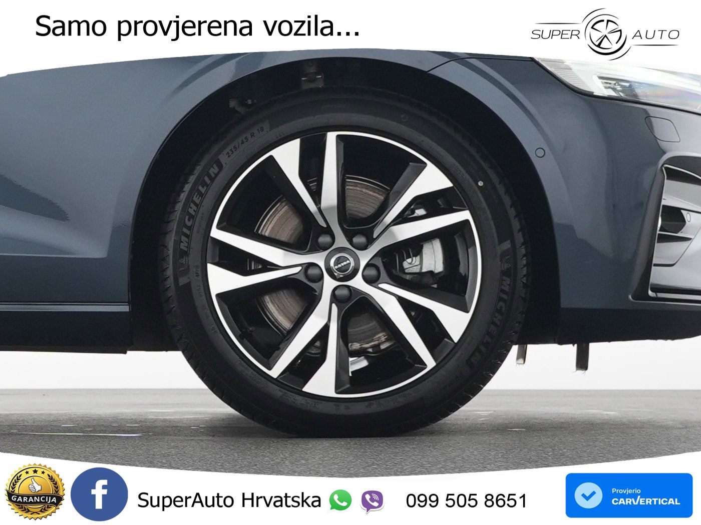 Volvo V60 2.0 B4 Benzin DCT LED+GR SJED+ACC
