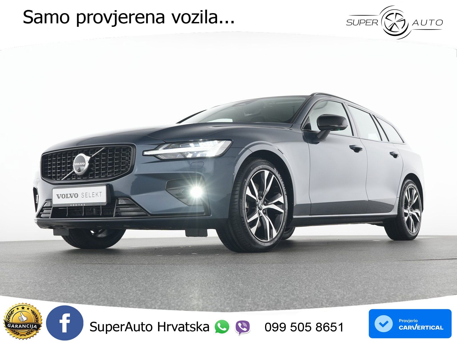 Volvo V60 2.0 B4 Benzin DCT LED+GR SJED+ACC