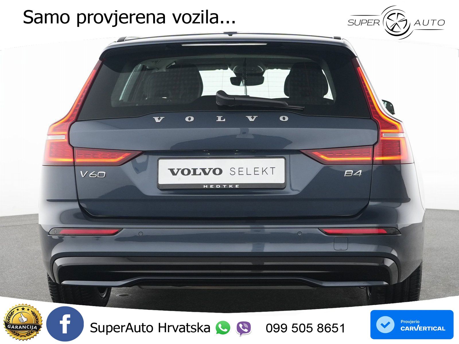 Volvo V60 2.0 B4 Benzin DCT LED+GR SJED+ACC
