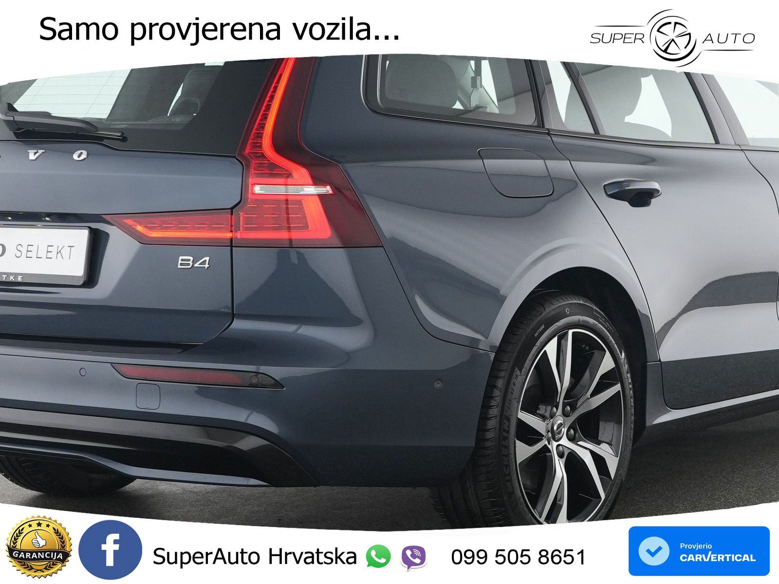 Volvo V60 2.0 B4 Benzin DCT LED+GR SJED+ACC
