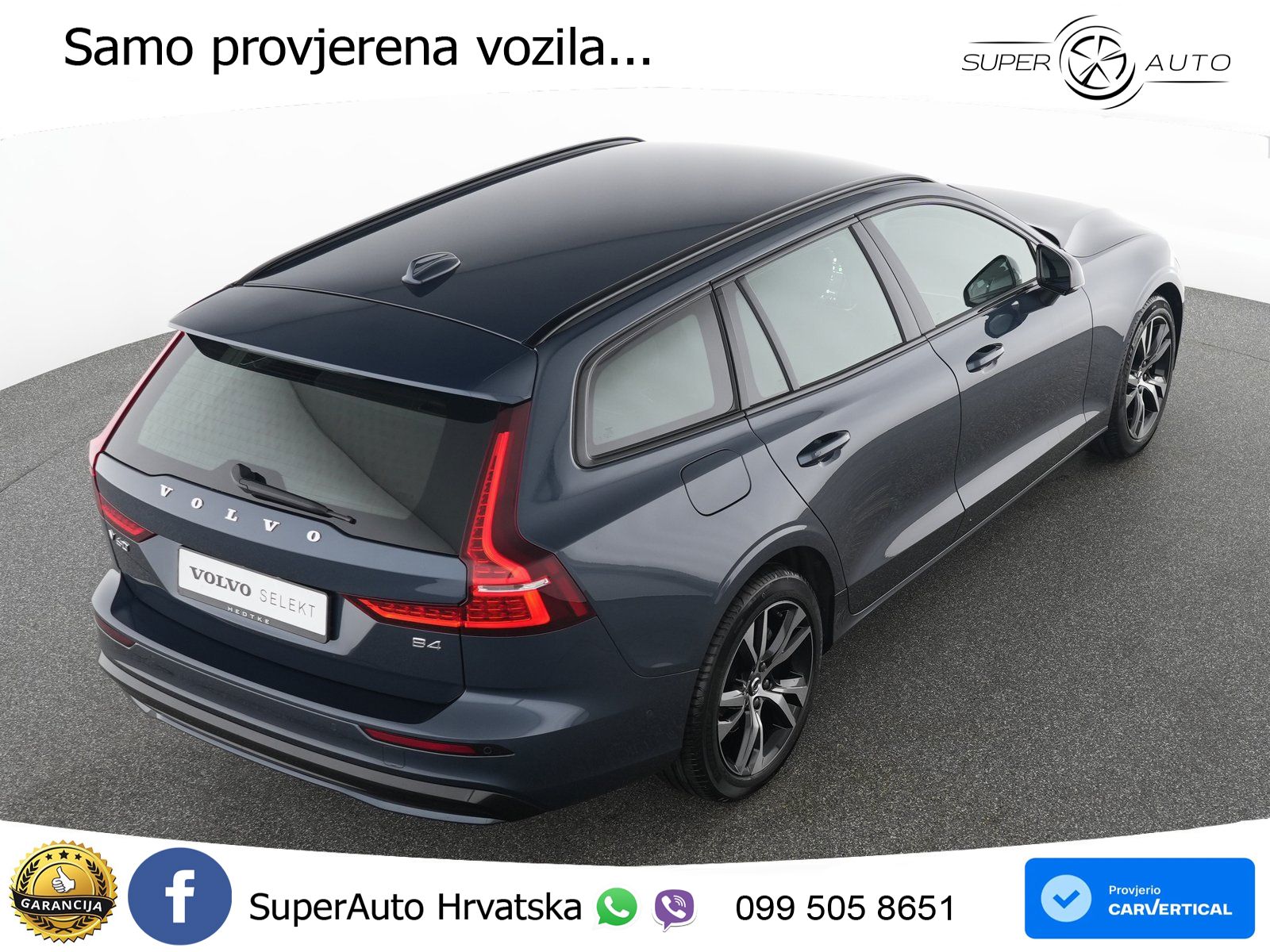 Volvo V60 2.0 B4 Benzin DCT LED+GR SJED+ACC