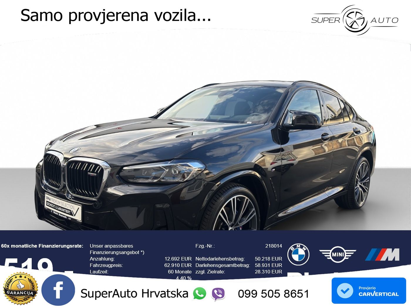 BMW X4 M40i (360 KS) xDrive Steptronic