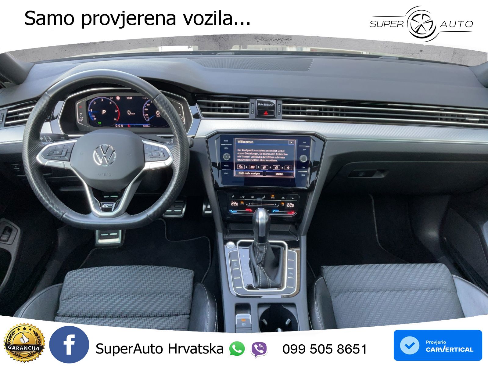 Volkswagen Passat Variant 2.0 TDI (200 KS) DSG Business LED+GR SJED+ACC