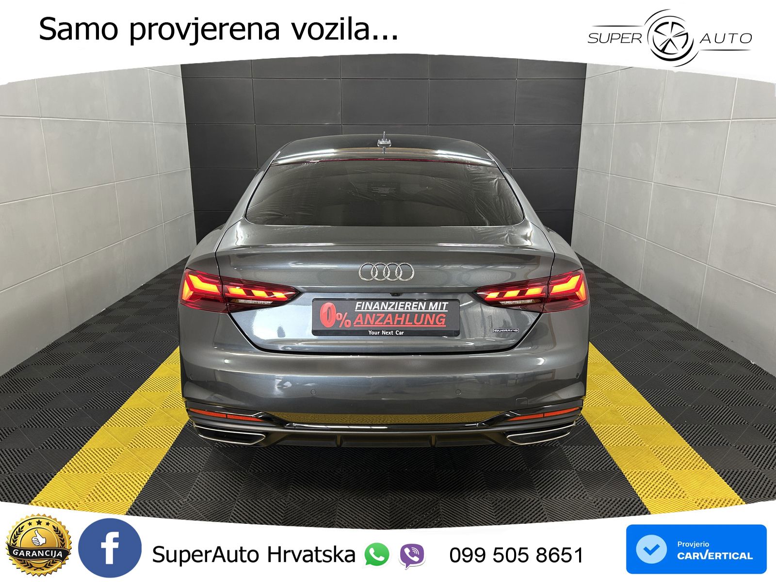 Audi A5 Sportback 40 TDI (190 KS) quattro ultra S tronic S line MATRIX+GR SJED+KAM