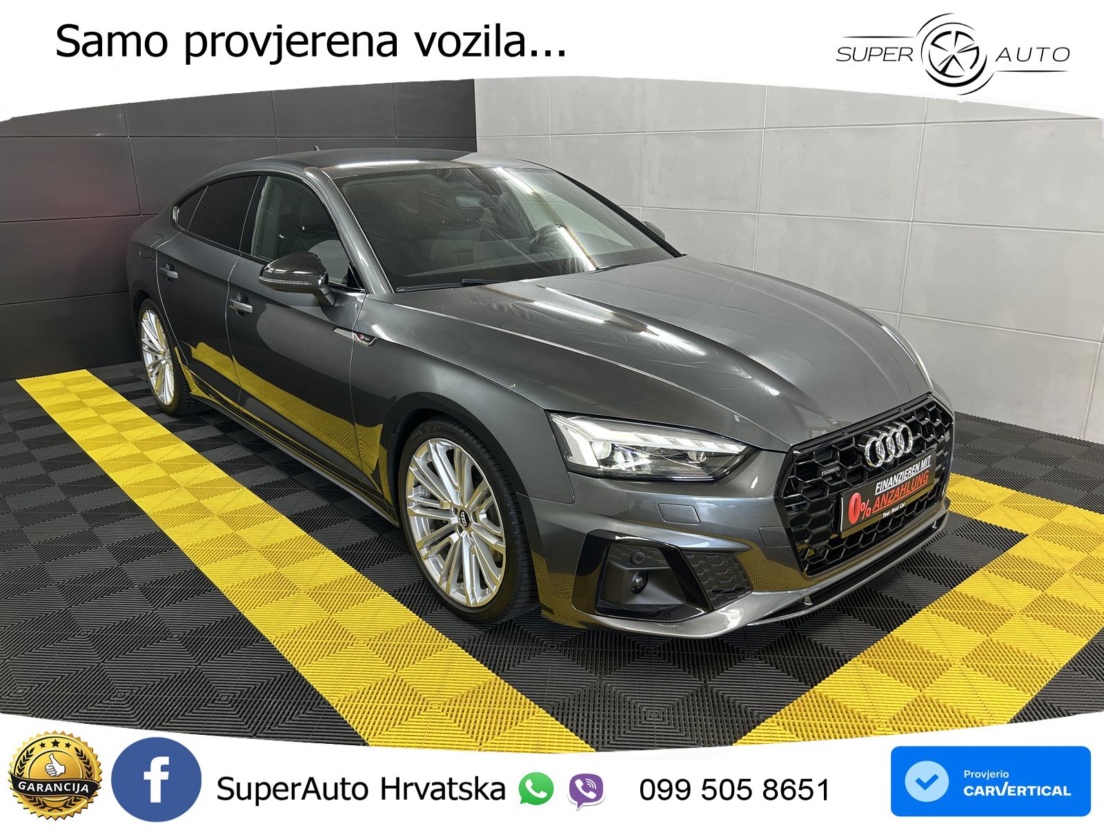 Audi A5 Sportback 40 TDI (190 KS) quattro ultra S tronic S line MATRIX+GR SJED+KAM