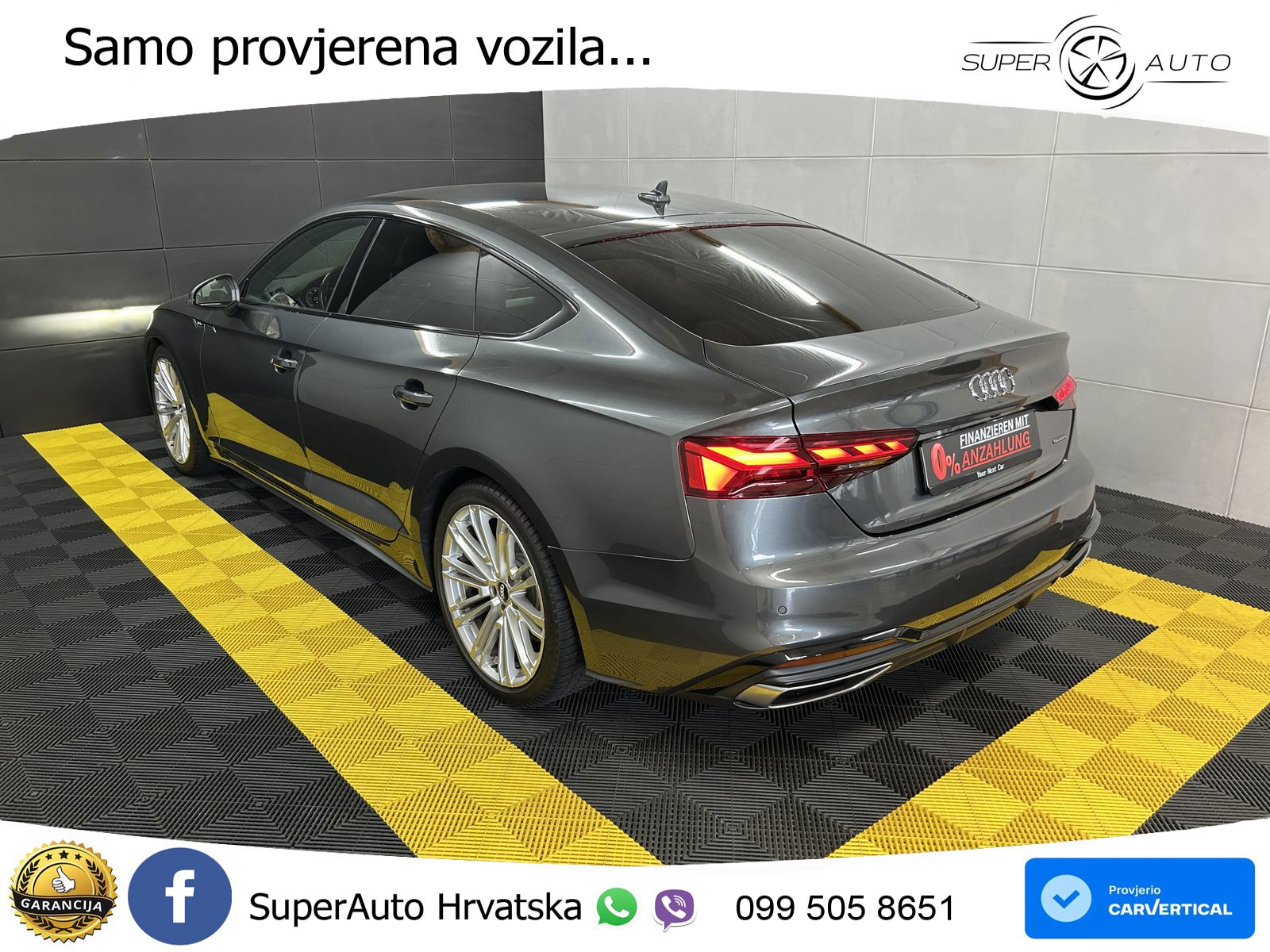 Audi A5 Sportback 40 TDI (190 KS) quattro ultra S tronic S line MATRIX+GR SJED+KAM
