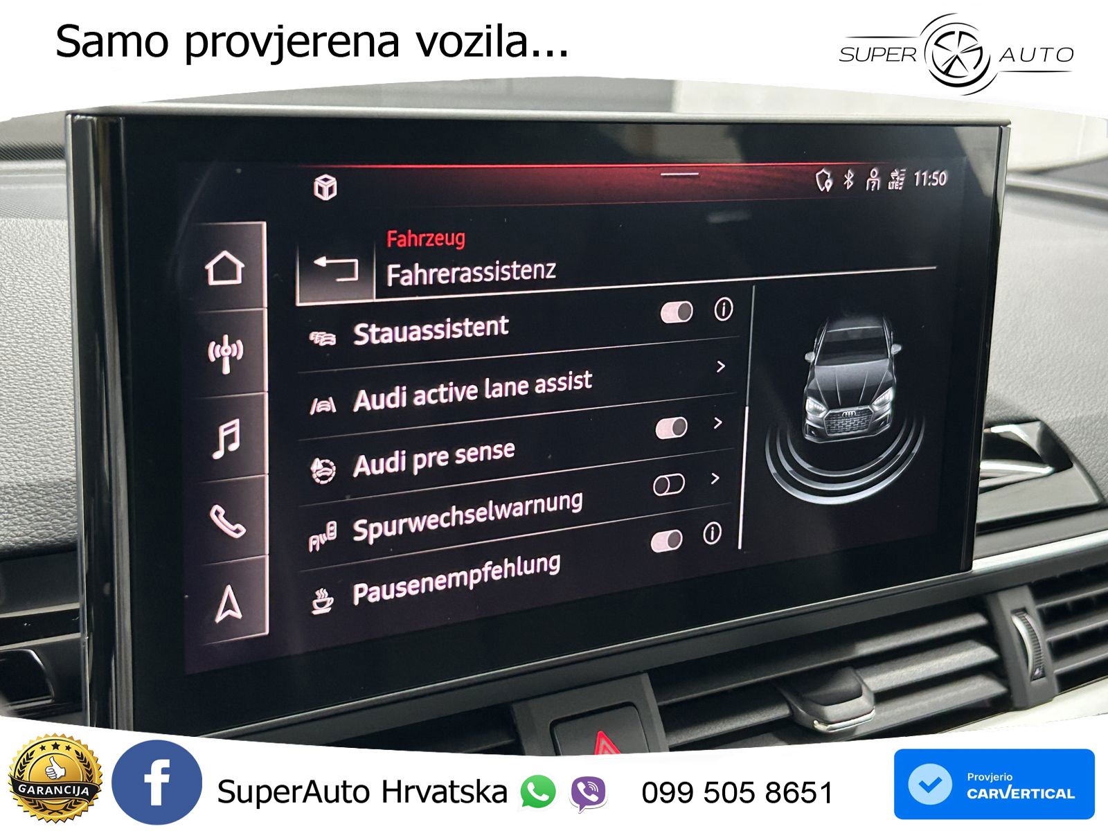 Audi A5 Sportback 40 TDI (190 KS) quattro ultra S tronic S line MATRIX+GR SJED+KAM