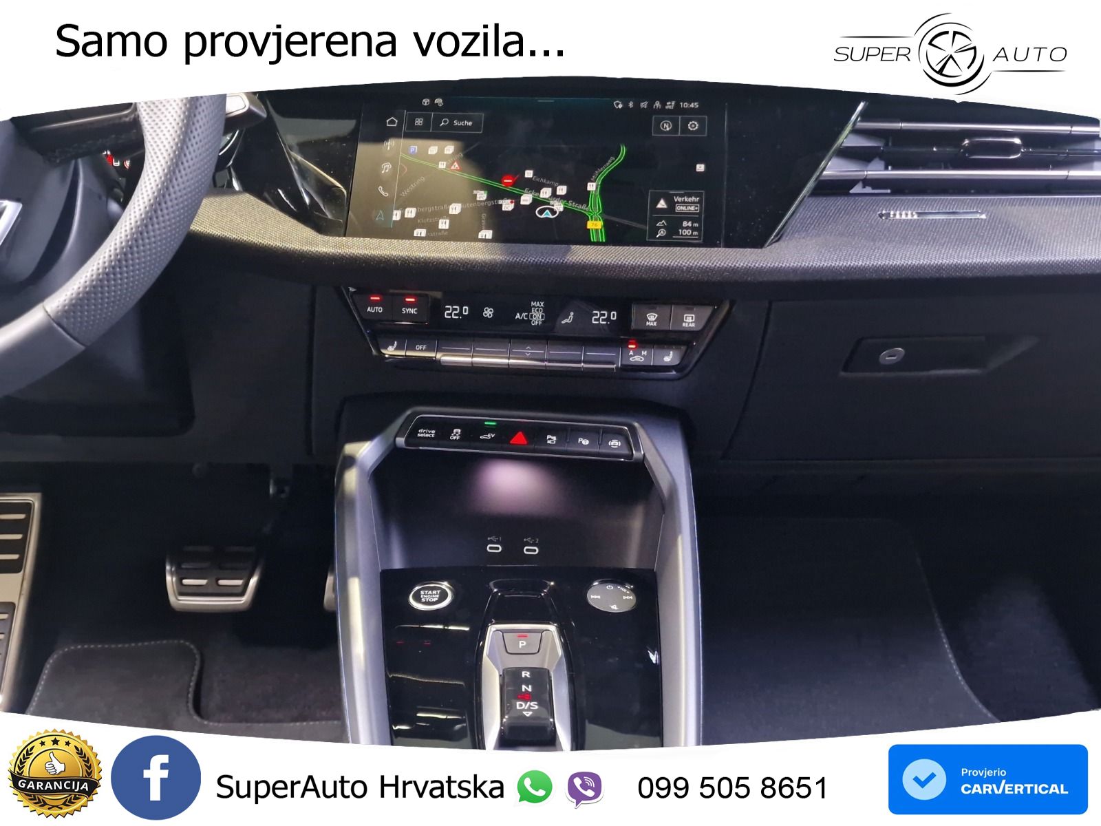 Audi A3 45 TFSIe (272 KS) S tronic S line LED+GR SJED+ACC