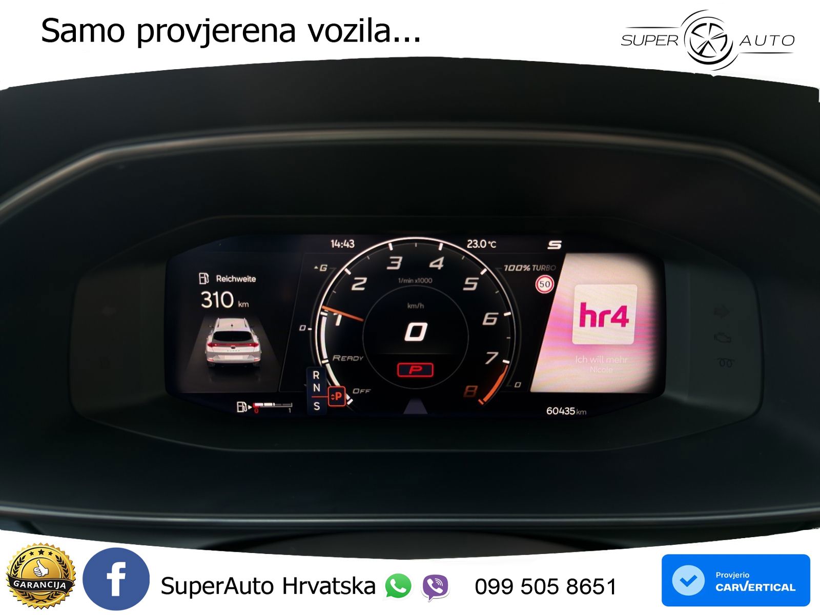 Cupra Formentor VZ5 2.5 TSI (390 KS) 4Drive DSG LED+GR SJED+ACC