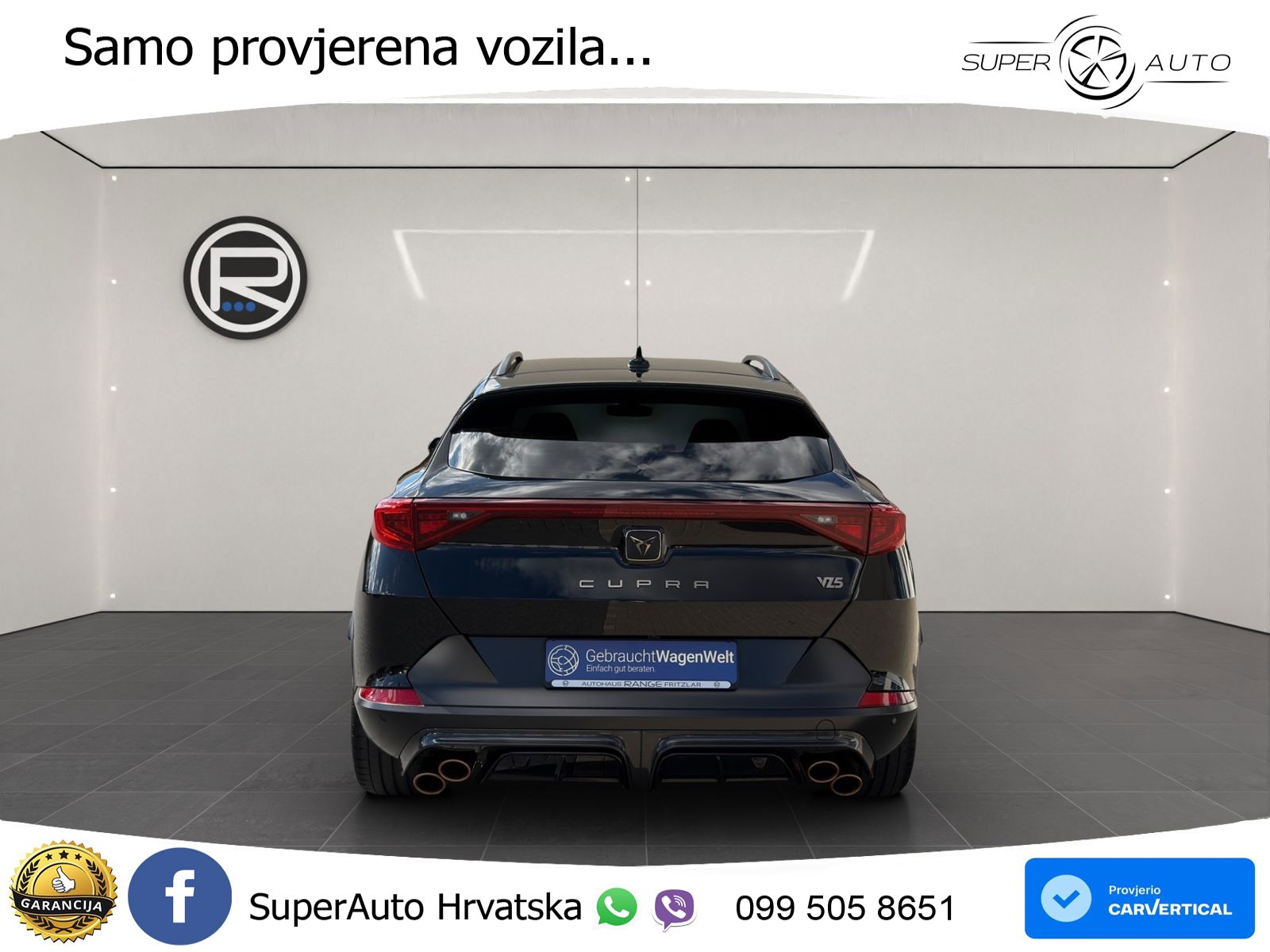 Cupra Formentor VZ5 2.5 TSI (390 KS) 4Drive DSG LED+GR SJED+ACC