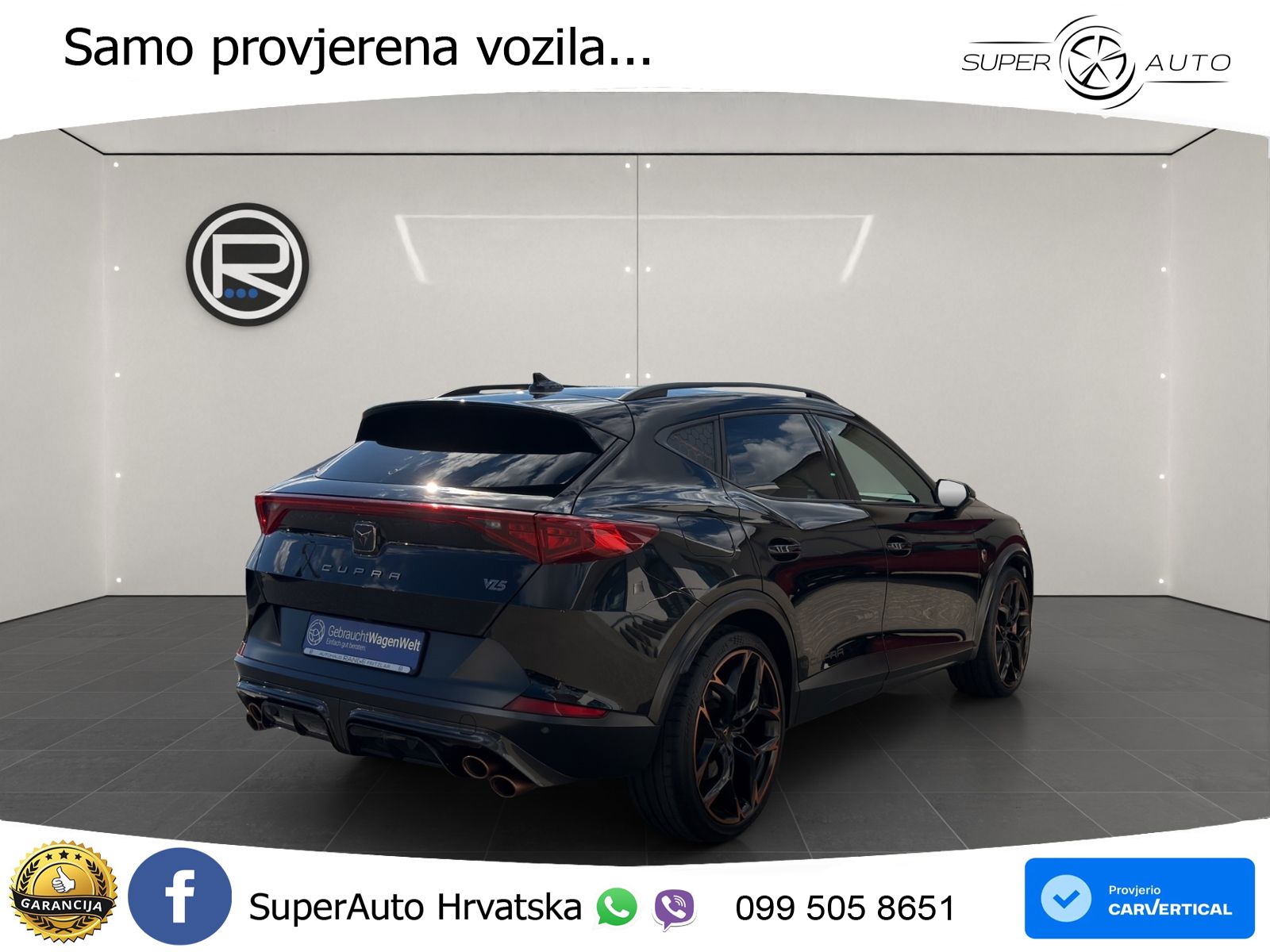 Cupra Formentor VZ5 2.5 TSI (390 KS) 4Drive DSG LED+GR SJED+ACC
